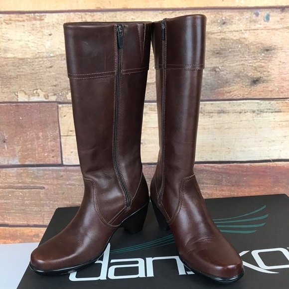 Dansko Rosa Brown Calf Leather 3011787800 Boots Size 37 - Picture 6 of 11